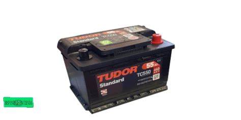 tudor tc550|TUDOR TC550 Battery 12V 55Ah 460A B13 .